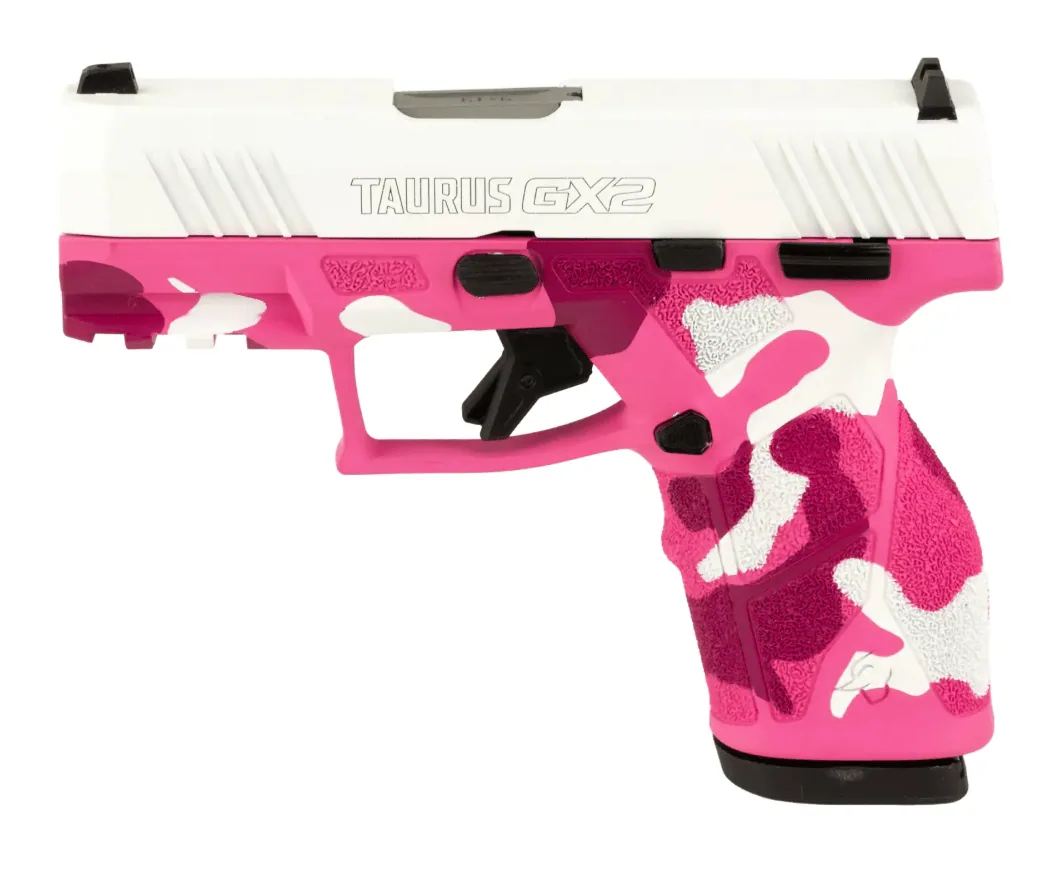 Taurus GX2 Pink Camo 9mm, 10 Rounds