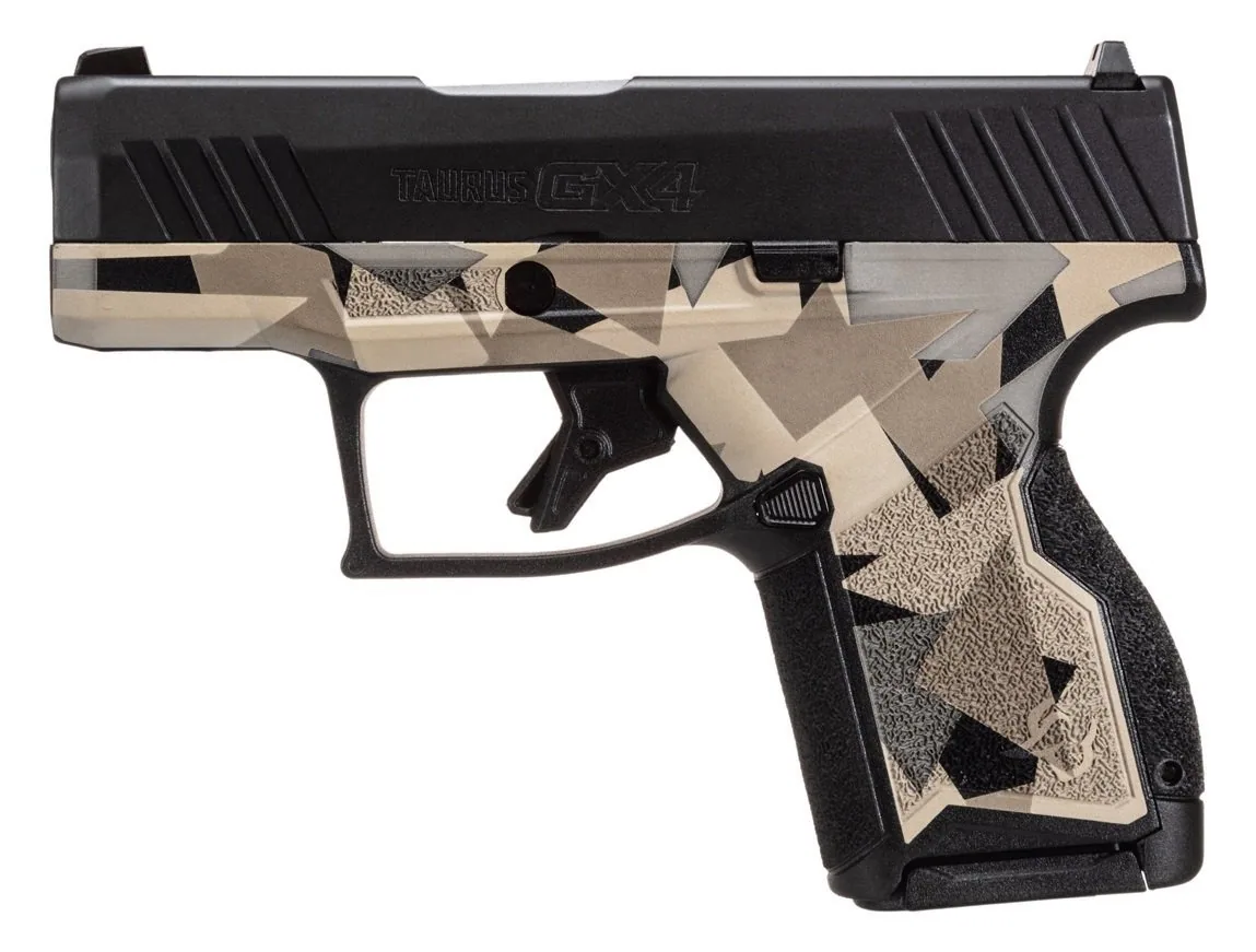 Taurus GX4 9mm Black Camo, 11 Rounds