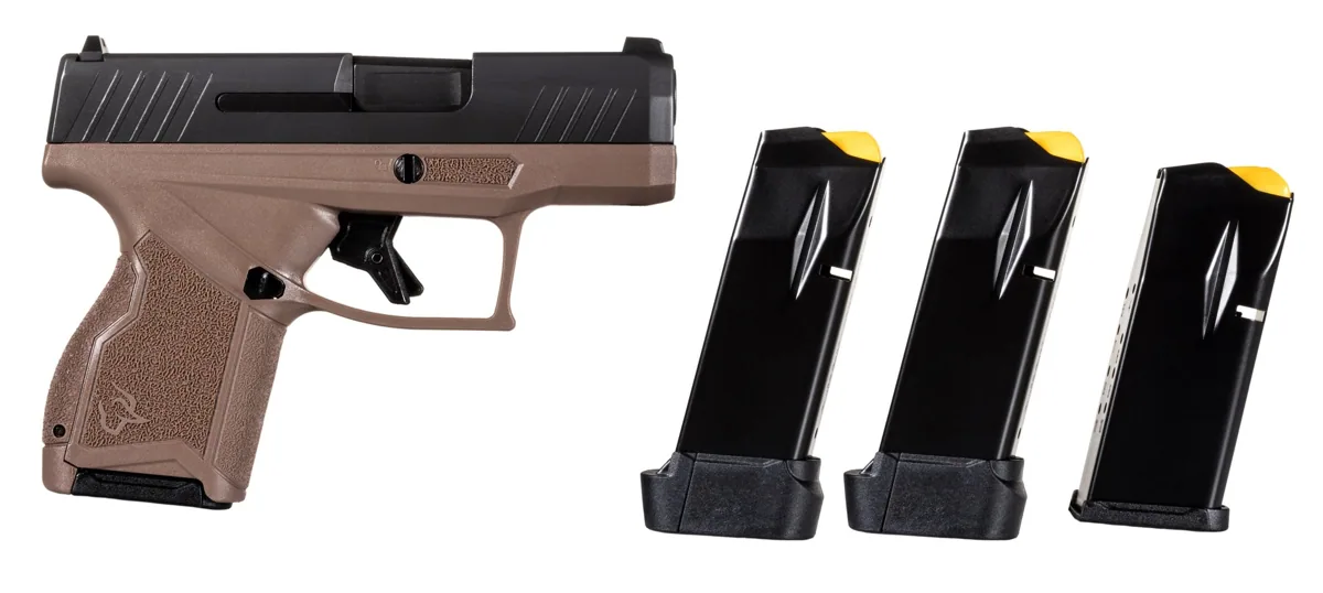 Taurus GX4 9mm Brown And Black, 13 Rounds