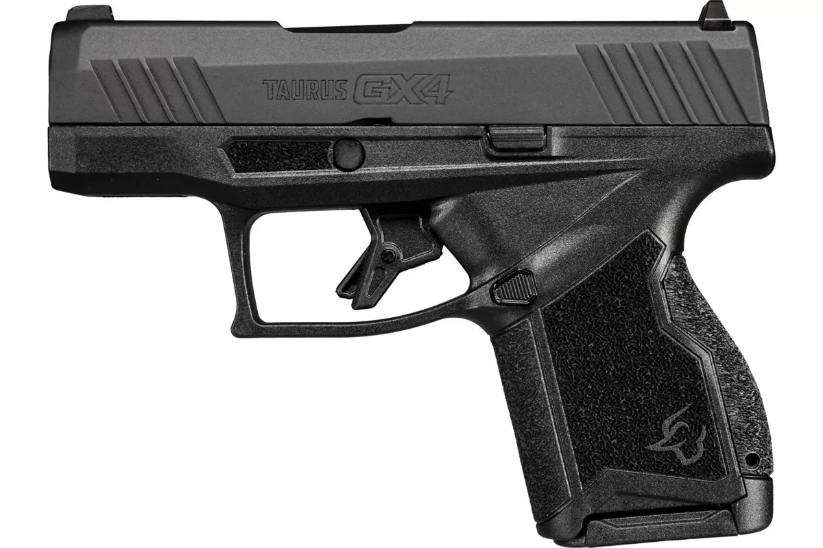 Taurus GX4 9mm Matte Stainless, 10 Rounds — left side view