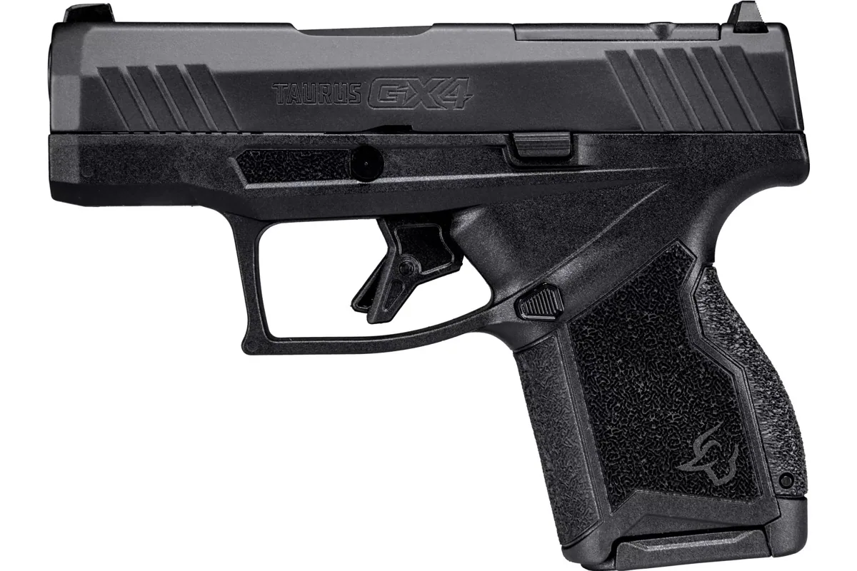 Taurus GX4 T.O.R.O. 9mm Matte Stainless, 10 Rounds — left side view