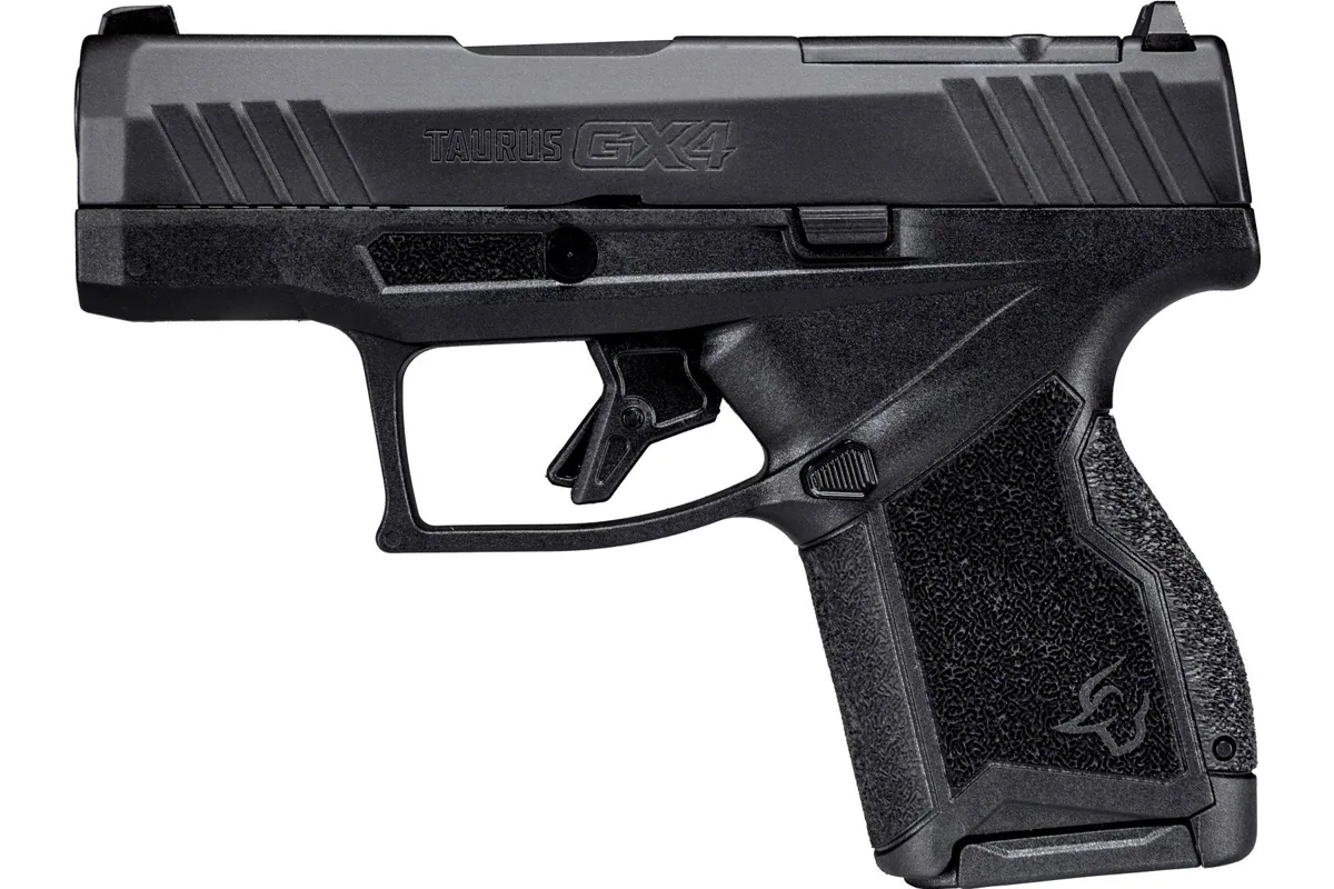 Taurus GX4 T.O.R.O. 9mm Matte Stainless, 13 Rounds — left side view