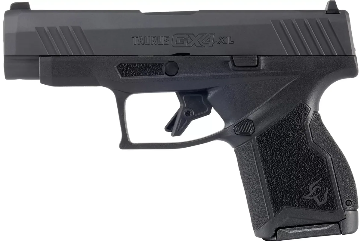 Taurus GX4XL 9mm Matte Stainless, 10 Rounds — left side view