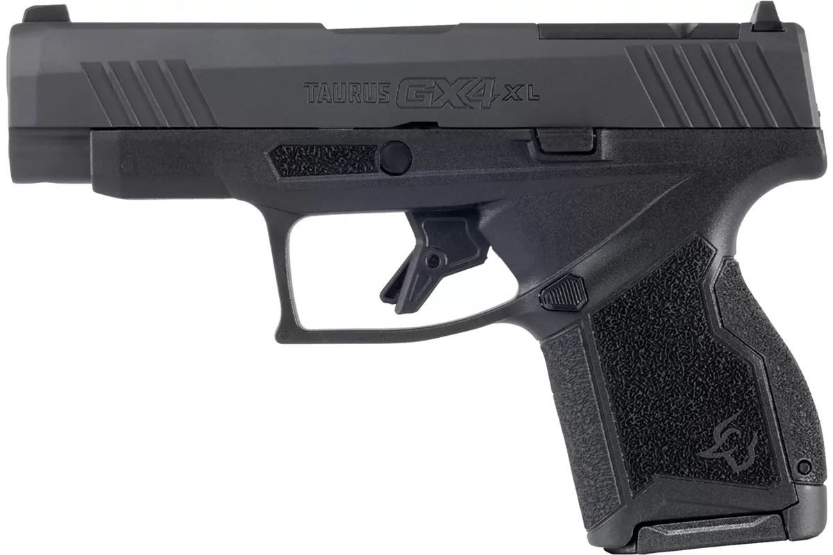 Taurus GX4XL T.O.R.O. 9mm Matte Stainless, 10 Rounds — left side view