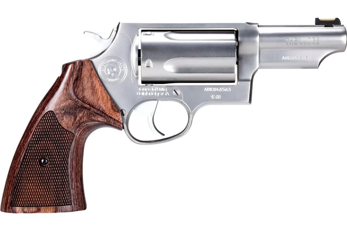 Taurus Judge Executive Grade .45 Colt/.410 3" Hand-polished Satin, 5-Shot