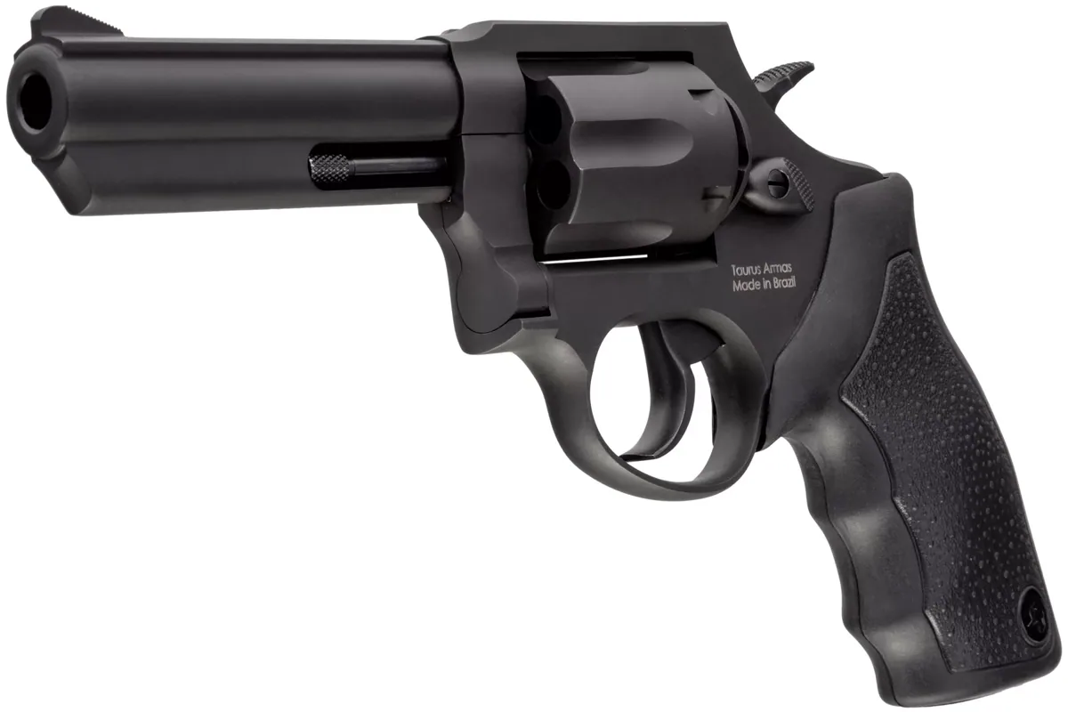 Taurus Model 65 .357 Mag 4" Matte Black Oxide, 6-Shot — right quarter view