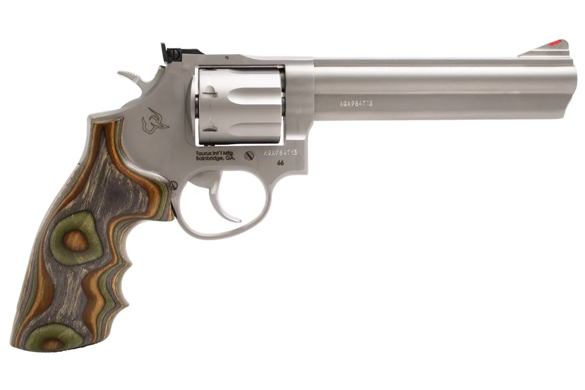 Taurus Model 66 .357 Mag 6" Stainless, 7-Shot