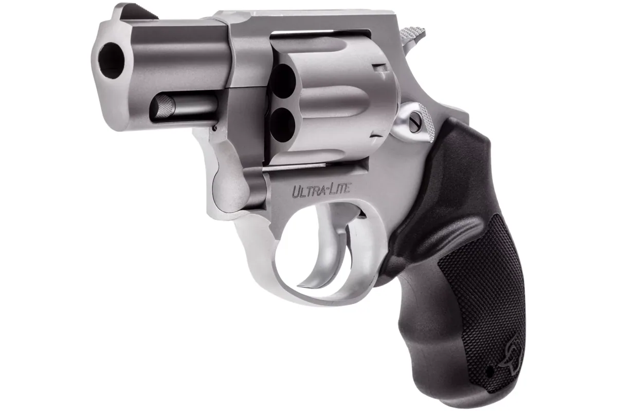 Taurus Model 856 .38 Special 2" Matte Natural Anodized, 6-Shot — right quarter view