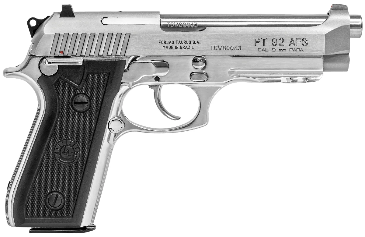 Taurus PT92 AFS 9mm Stainless, 17 Rounds