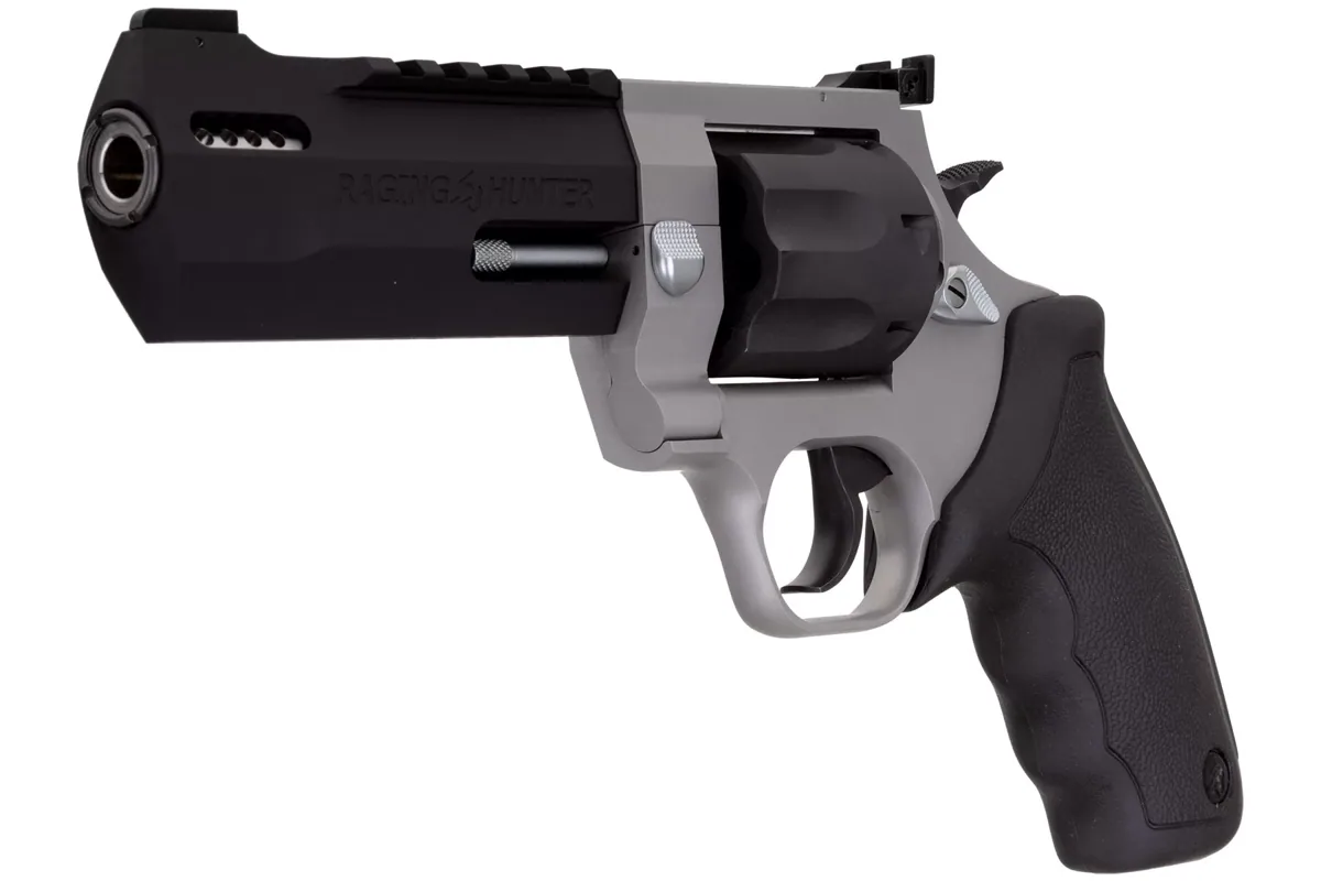 Taurus Raging Hunter .357 Mag 5.12" Matte Stainless, 7-Shot — right quarter view