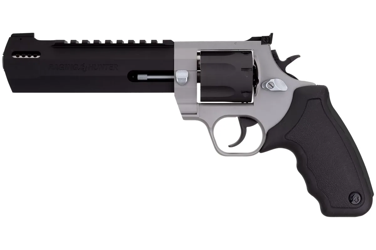 Taurus Raging Hunter .357 Mag 6.75" Matte Stainless, 7-Shot — left side view