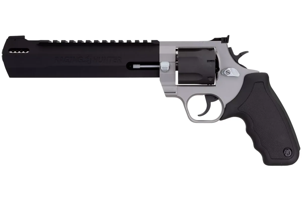 Taurus Raging Hunter .357 Mag 8.37" Matte Stainless, 7-Shot — left side view