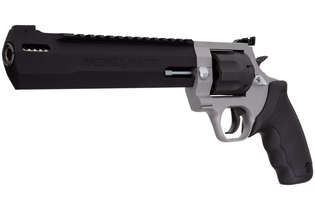 Taurus Raging Hunter .357 Mag 8.37" Matte Stainless, 7-Shot — right quarter view