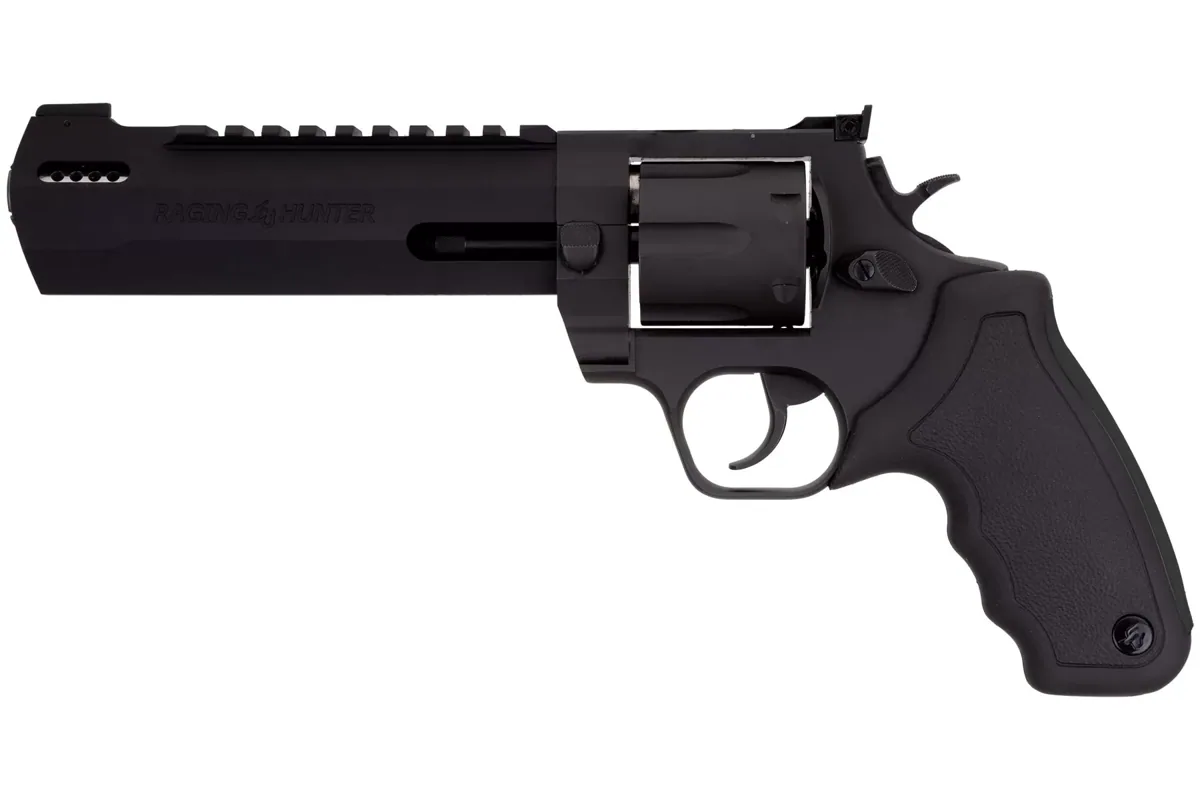 Taurus Raging Hunter .44 Mag 6.75" Matte Black Oxide, 6-Shot — left side view