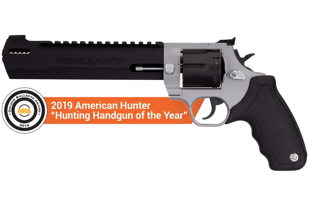 Taurus Raging Hunter .44 Mag 8.37" Matte Stainless, 6-Shot — left side view