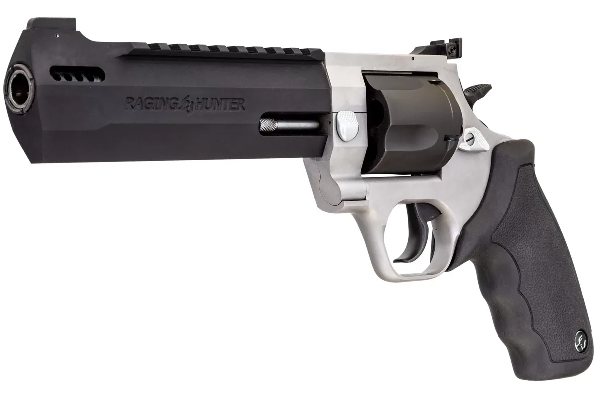 Taurus Raging Hunter .454 Casull 6.75" Matte Stainless, 5-Shot — right quarter view