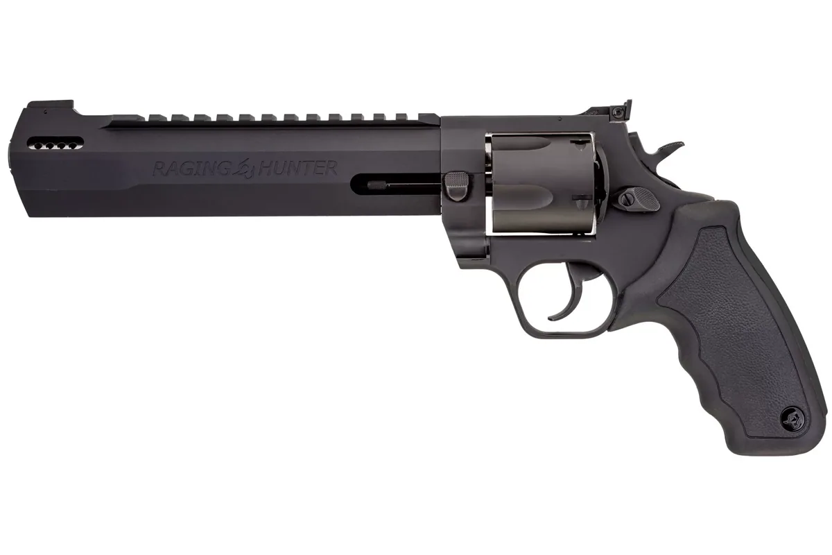 Taurus Raging Hunter .454 Casull 8.37" Matte Black Oxide, 5-Shot — left side view