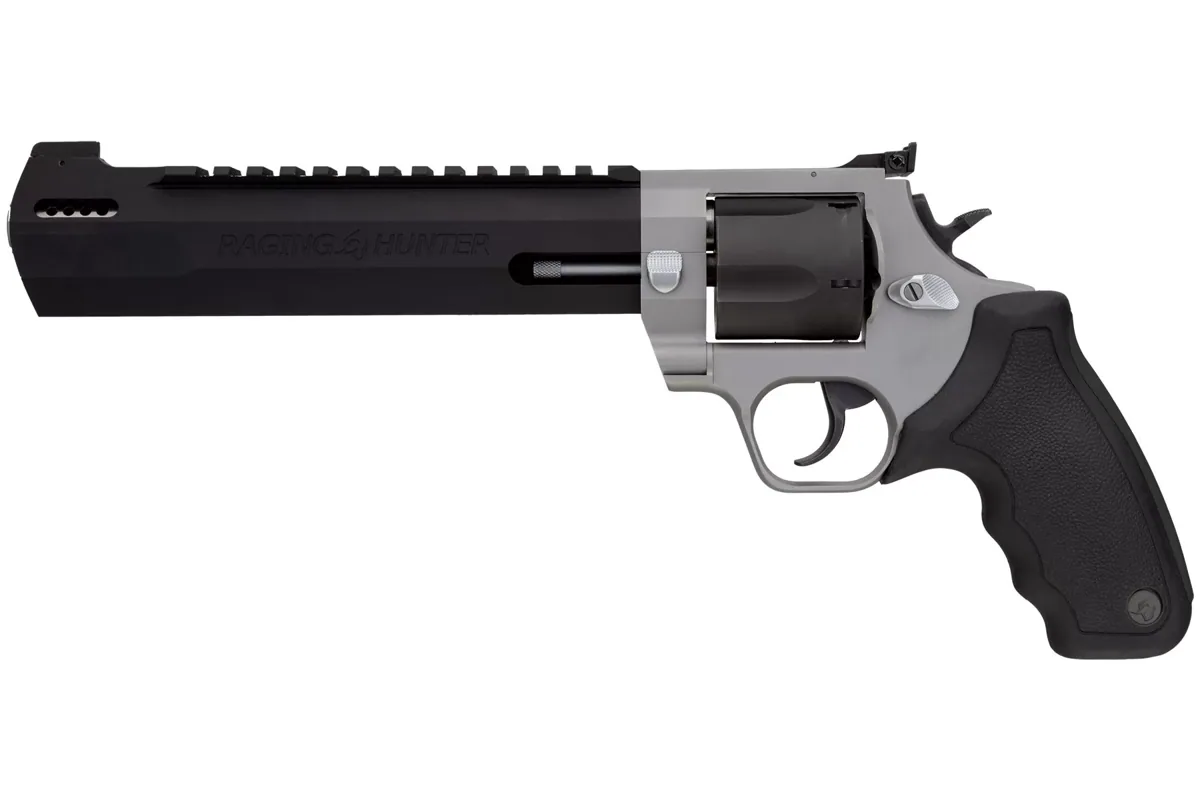Taurus Raging Hunter .454 Casull 8.37" Matte Stainless, 5-Shot — left side view