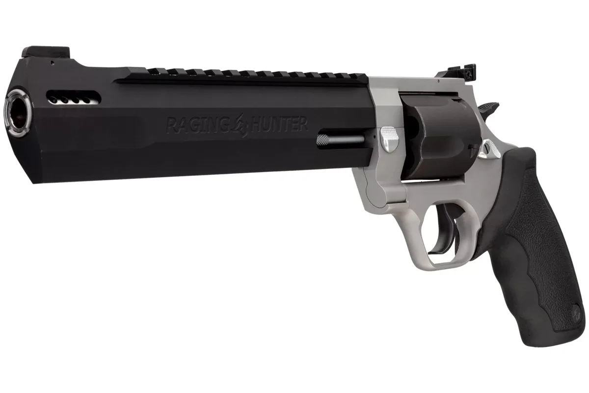 Taurus Raging Hunter .454 Casull 8.37" Matte Stainless, 5-Shot — right quarter view