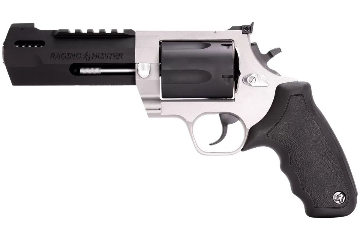 Taurus Raging Hunter .460 S&W Mag 5.12" Matte Stainless, 5-Shot — left side view