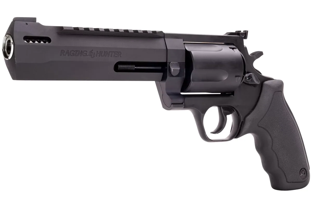 Taurus Raging Hunter .460 S&W Mag 6.75" Matte Black Oxide, 5-Shot — right quarter view