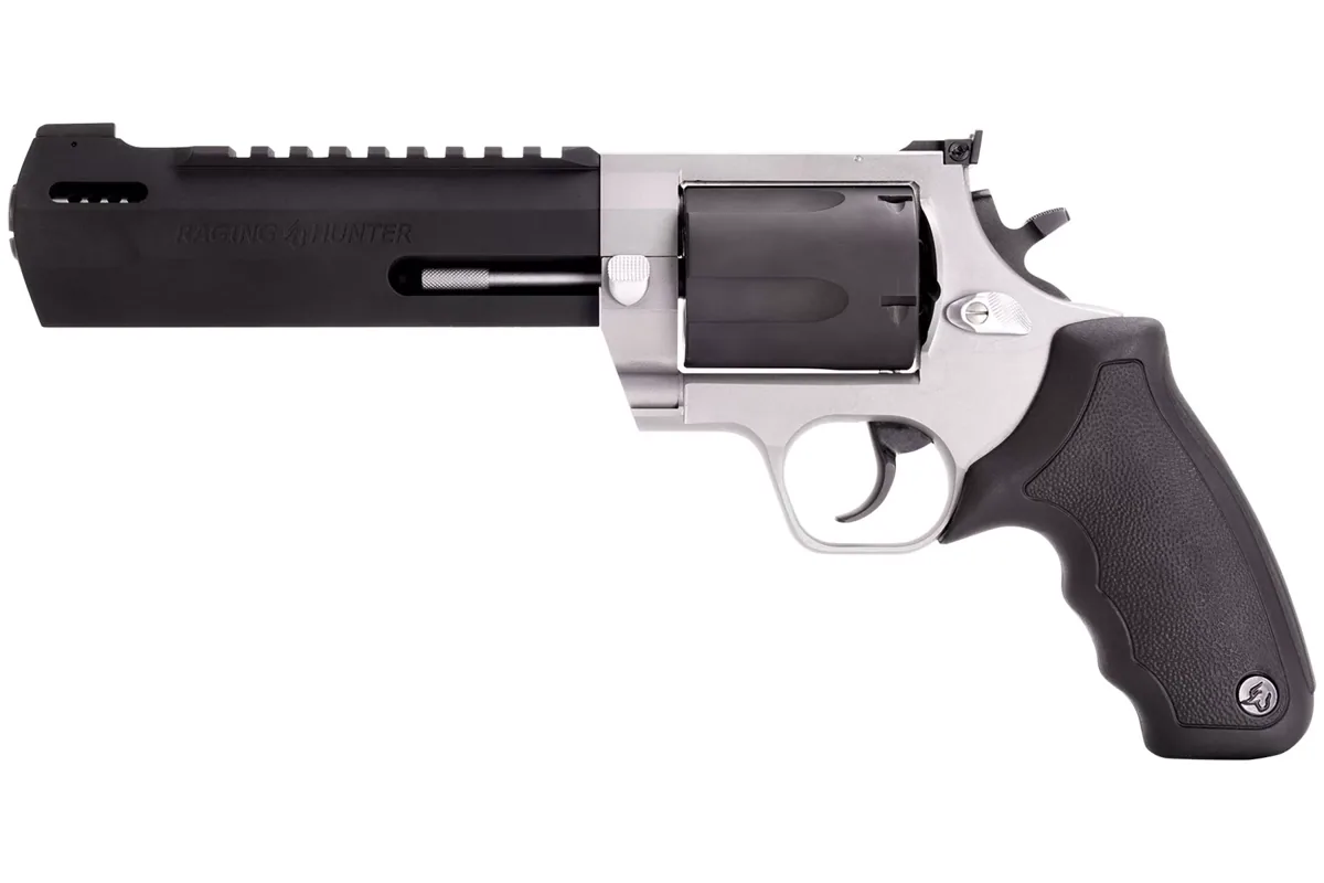 Taurus Raging Hunter .460 S&W Mag 6.75" Matte Stainless, 5-Shot — left side view