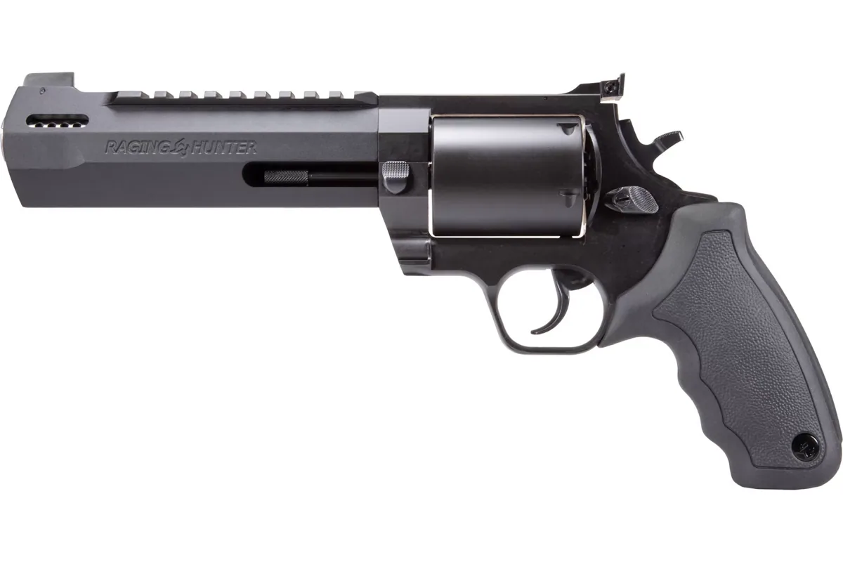 Taurus Raging Hunter 500 6.75" Matte Black Oxide, 5-Shot — left side view