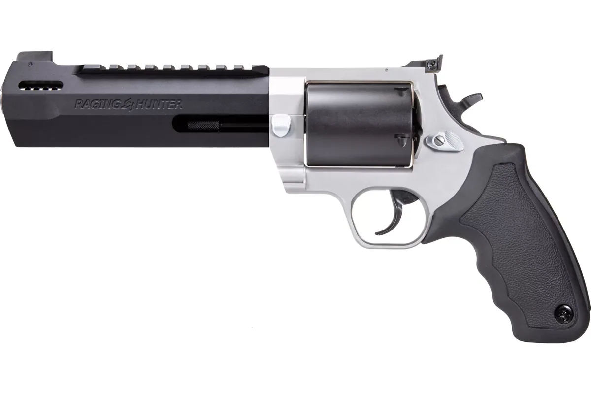 Taurus Raging Hunter .500 S&W Mag 6.75" Matte Stainless, 5-Shot — left side view