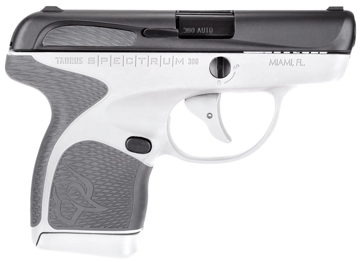 Taurus Spectrum .380 ACP White, 6 Rounds