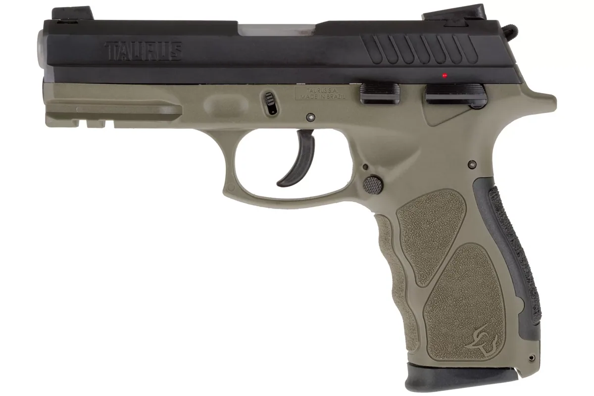 Taurus TH .40 S&W OD Green, 15 Rounds — left side view