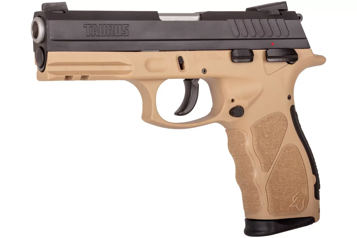 Taurus TH .40 S&W Tan, 15 Rounds — right quarter view