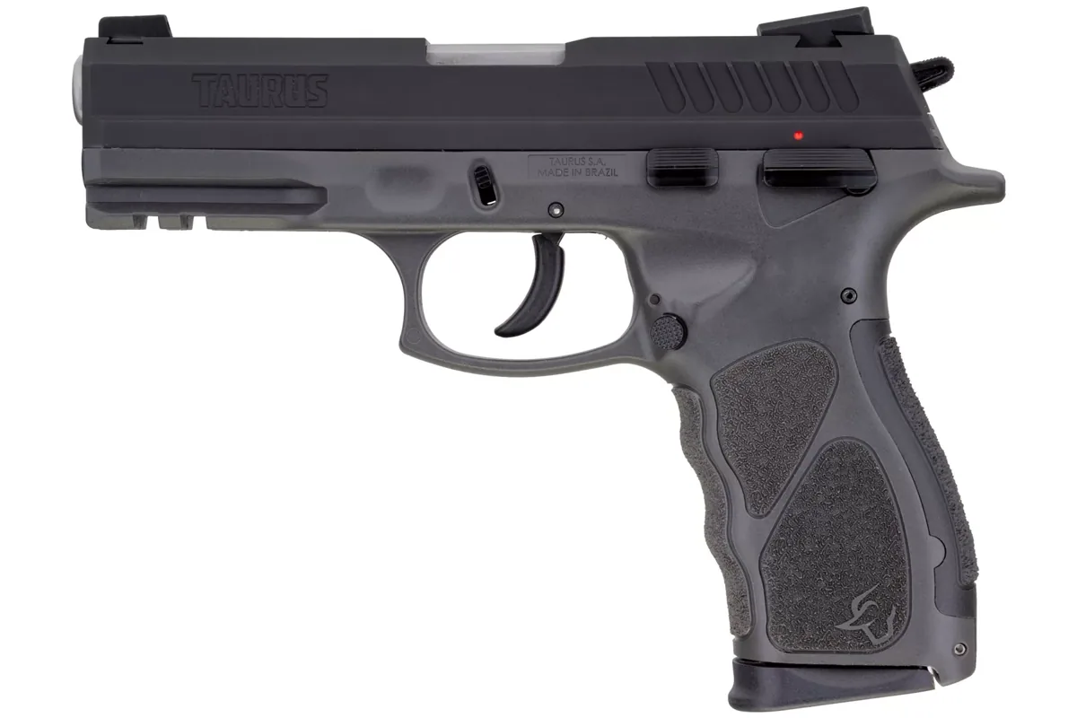 Taurus TH 9mm Gray, 17 Rounds — left side view