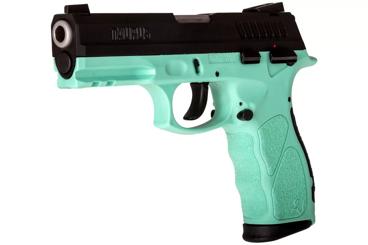 Taurus TH9 9mm Cyan, 17 Rounds — left side view