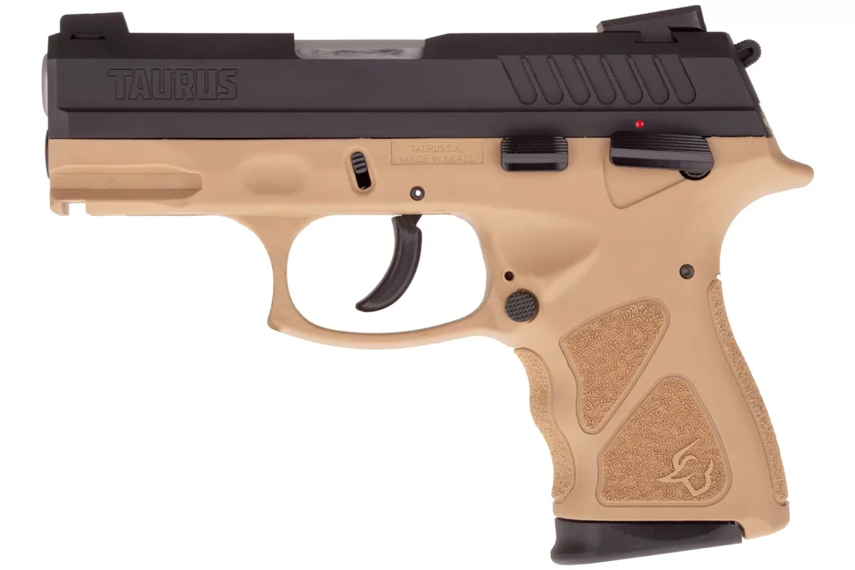 Taurus THC .40 S&W Tan, 11 Rounds — left side view