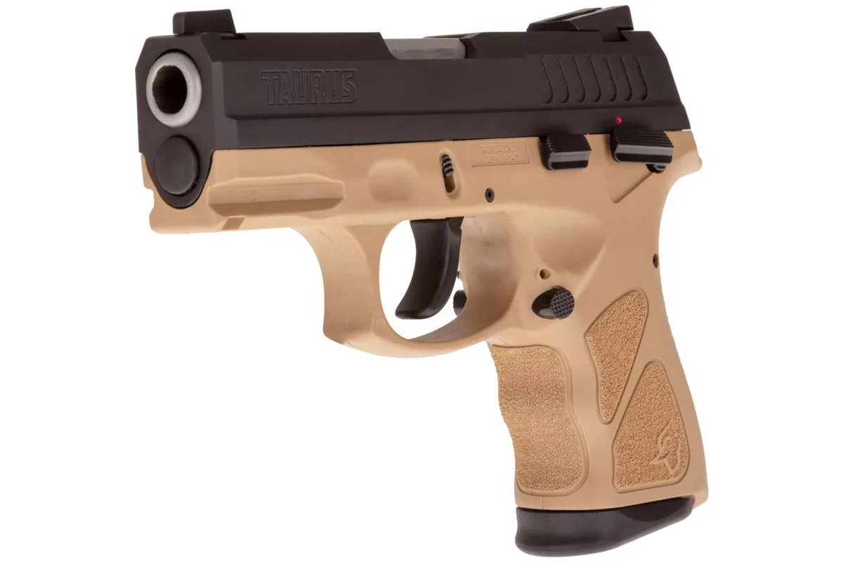 Taurus THC .40 S&W Tan, 11 Rounds — right quarter view