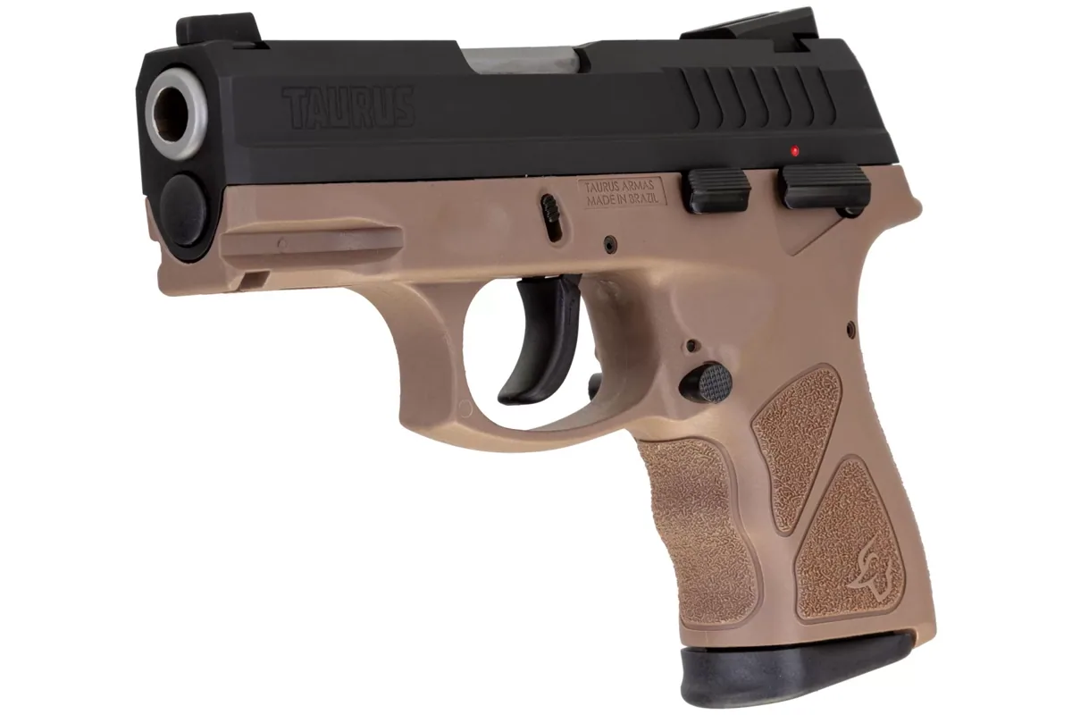 Taurus THC 9mm Brown, 17 Rounds — right quarter view