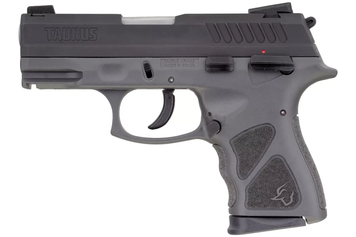 Taurus THC 9mm Gray, 17 Rounds — left side view