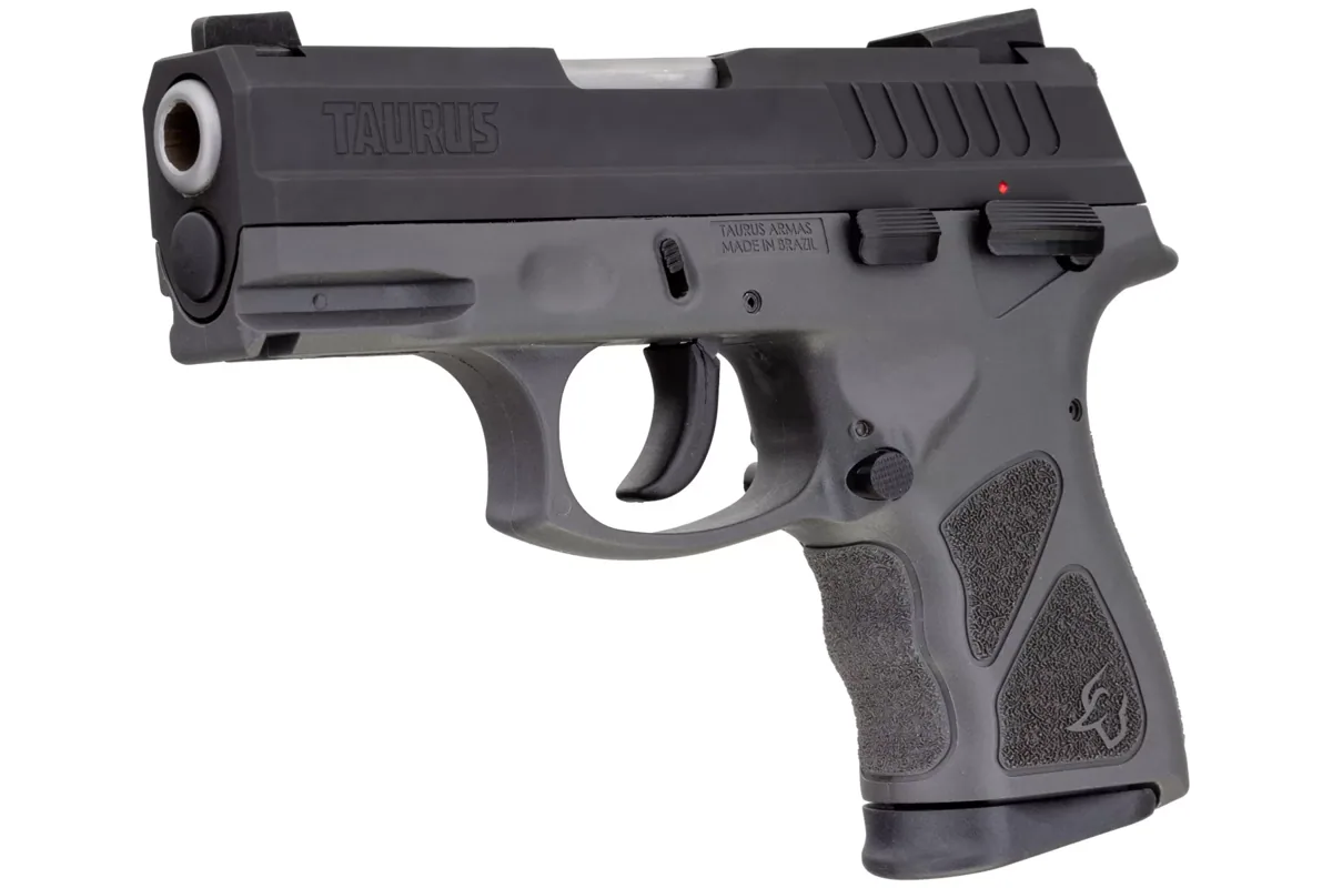 Taurus THC 9mm Gray, 17 Rounds — right quarter view