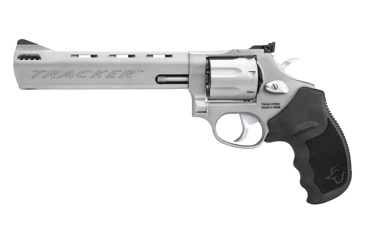 Taurus Tracker 627 .357 Mag 6.5" Matte Stainless, 7-Shot — left side view