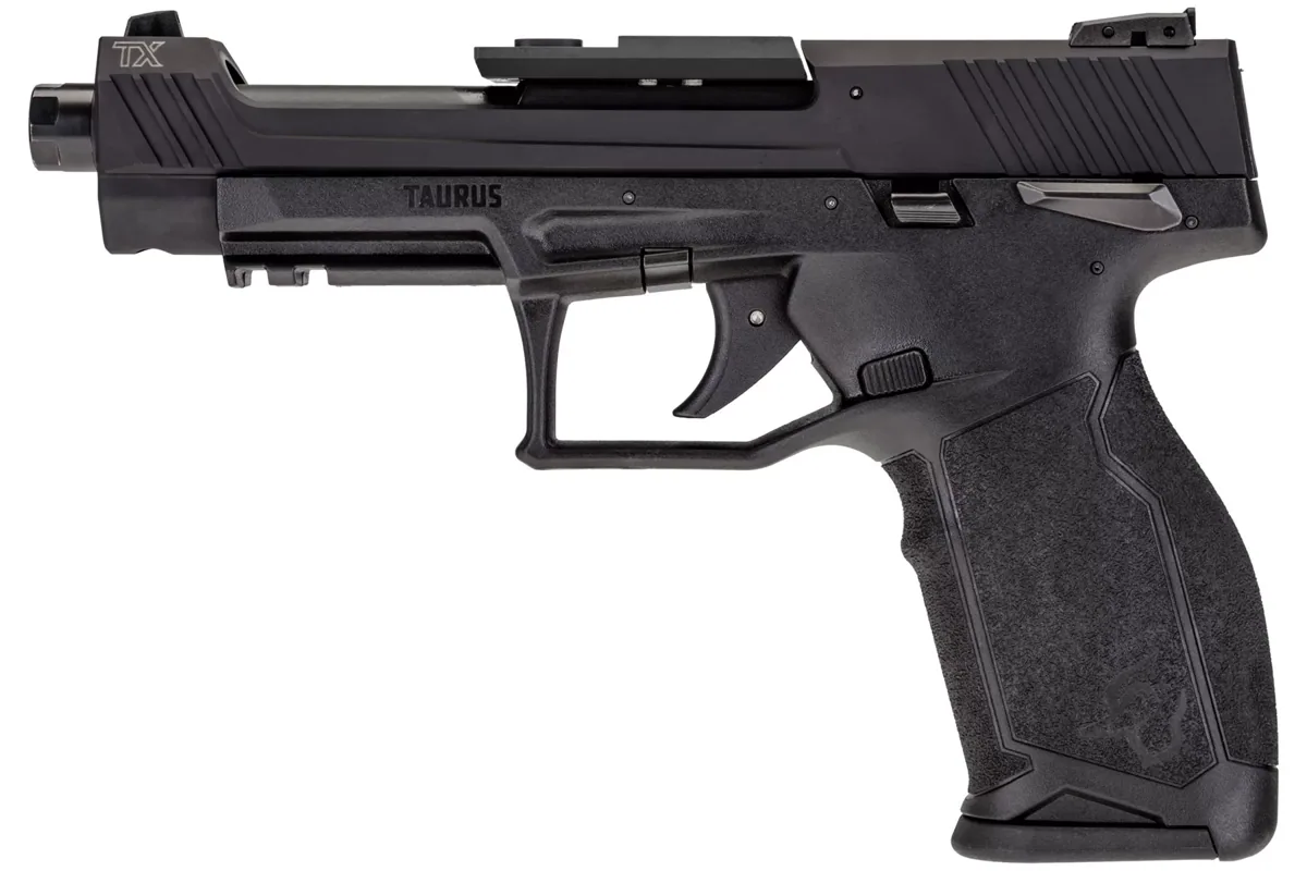 Taurus Tx 22 Competition, 16 Rounds — left side view