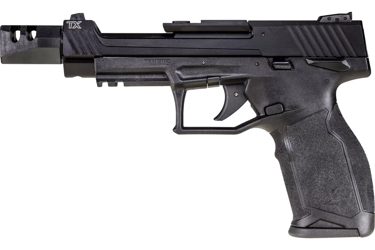 Taurus Tx 22 Competition SCR, 10 Rounds — left side view