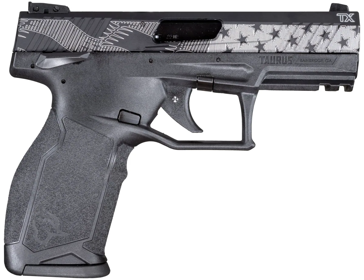 Taurus TX22 .22 LR American Flag/Black, 16 Rounds
