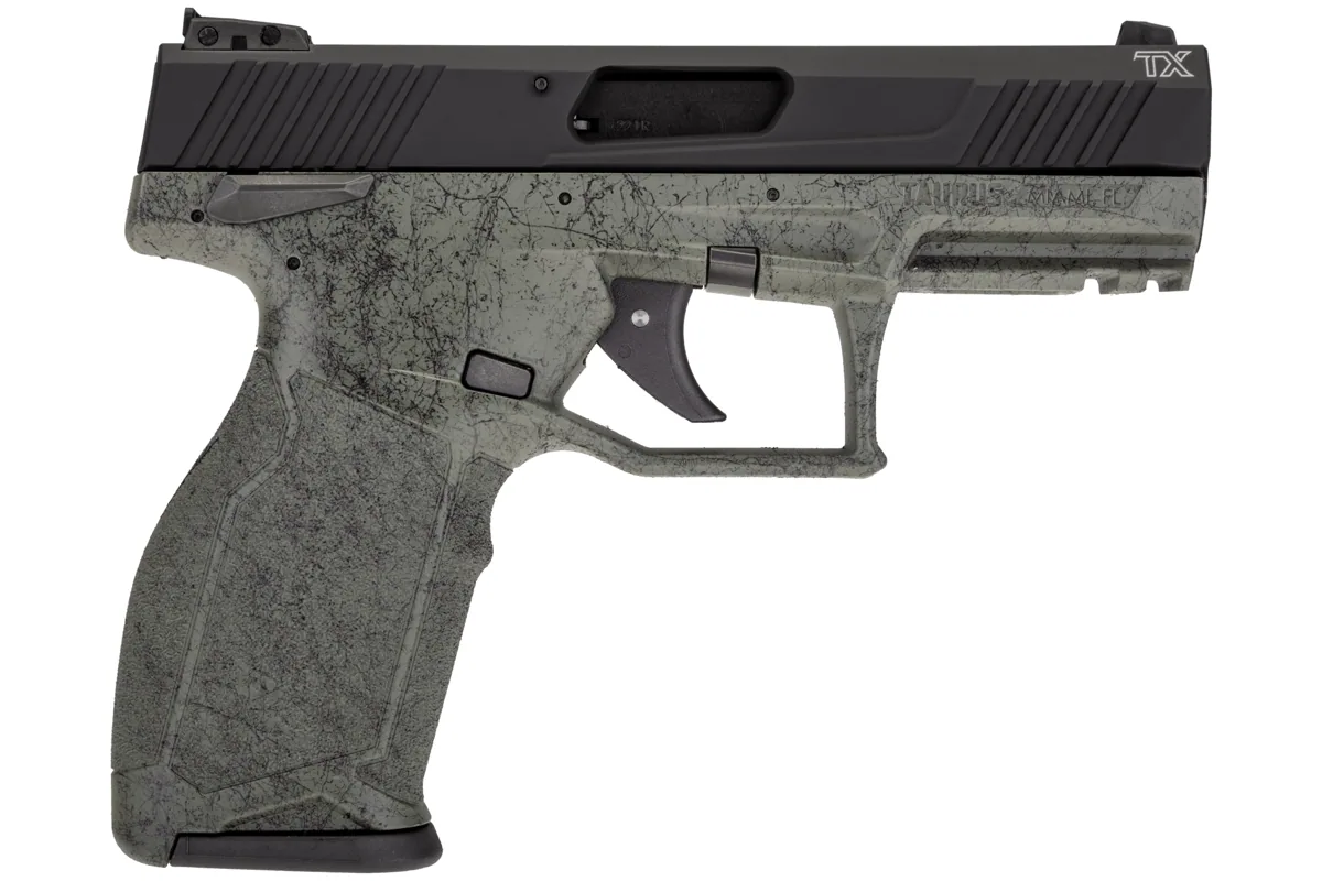 Taurus TX22 .22 LR Black/Green, 16 Rounds