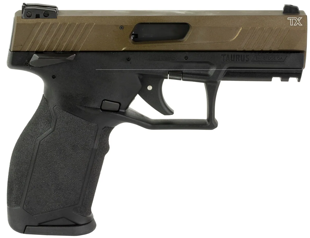 Taurus TX22 .22 LR Burnt Bronze/Black, 16 Rounds