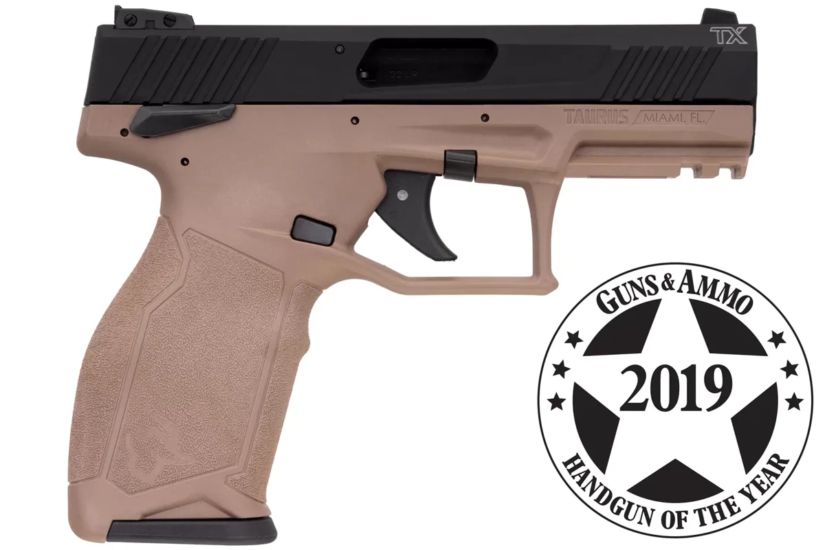 Taurus TX22 .22 LR FDE, 16 Rounds