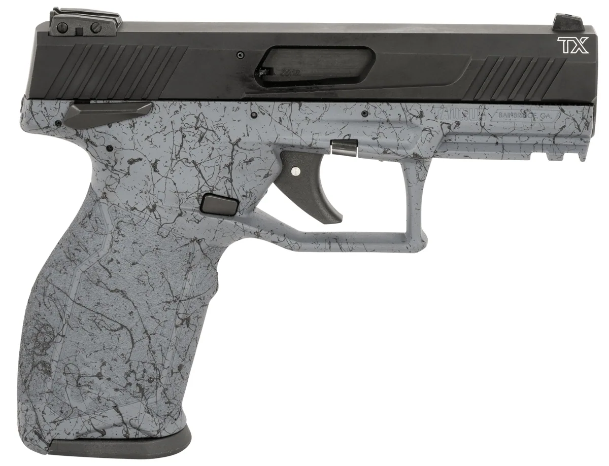 Taurus TX22 .22 LR Gray With Black Webbing, 16 Rounds