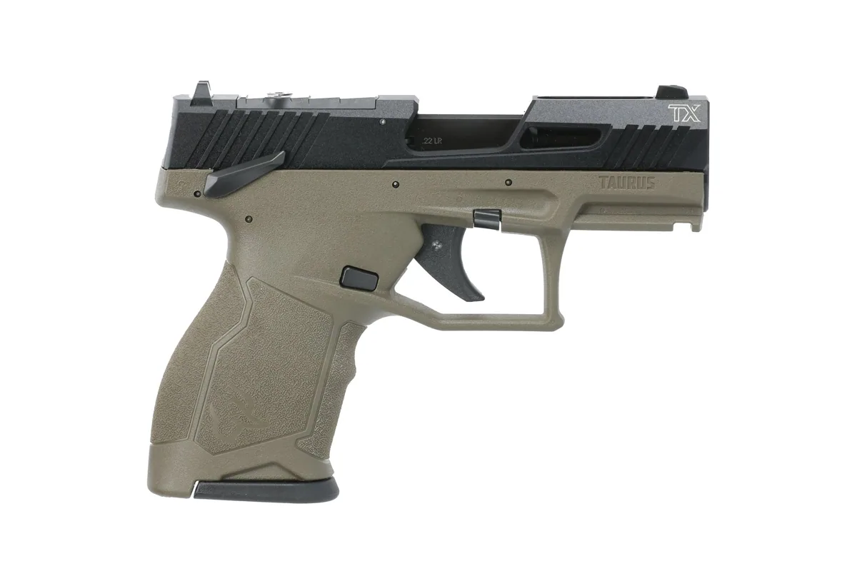 Taurus TX22 .22 LR OD Green/Black, 13 Rounds