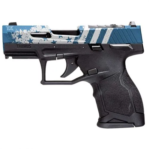 Taurus TX22 Compact .22 LR Distressed Us Flag, 13 Rounds