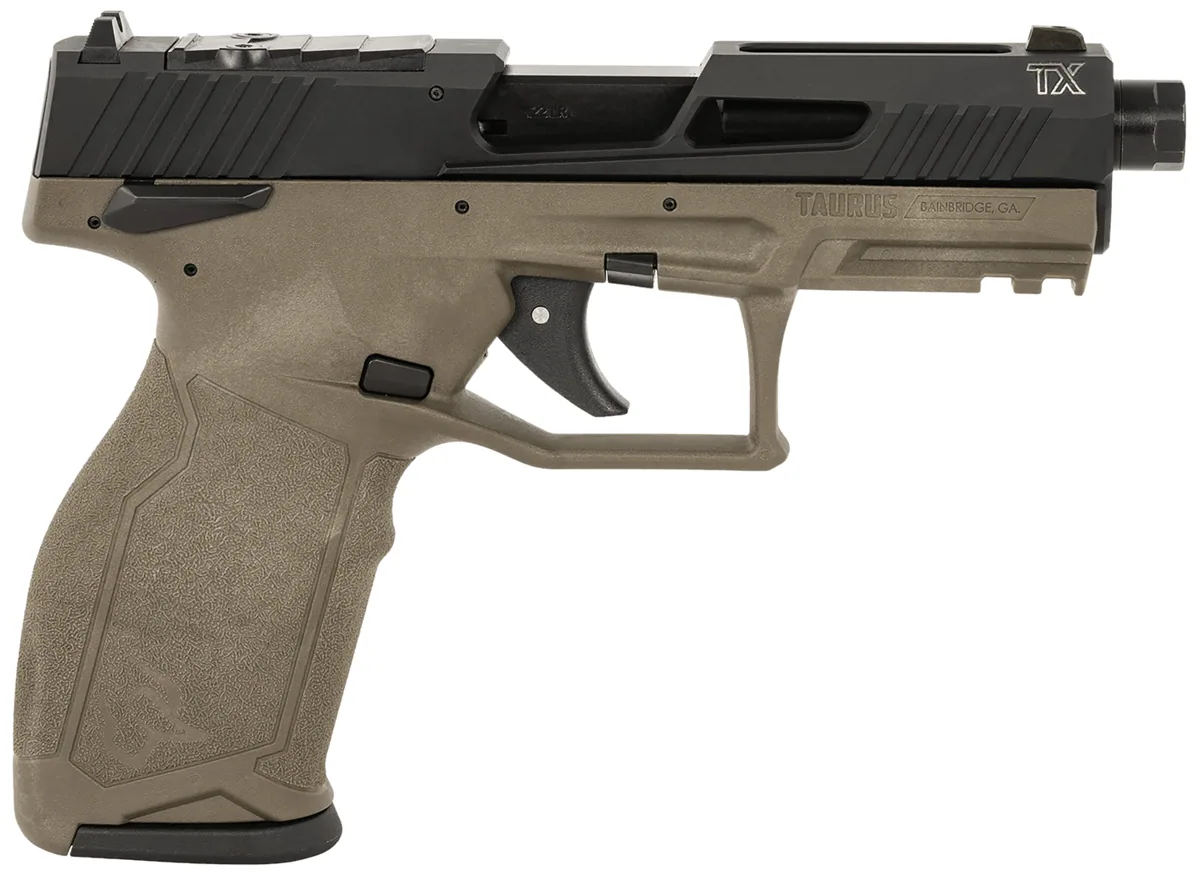 Taurus TX22 T.O.R.O. .22 LR OD Green/Black, 10 Rounds