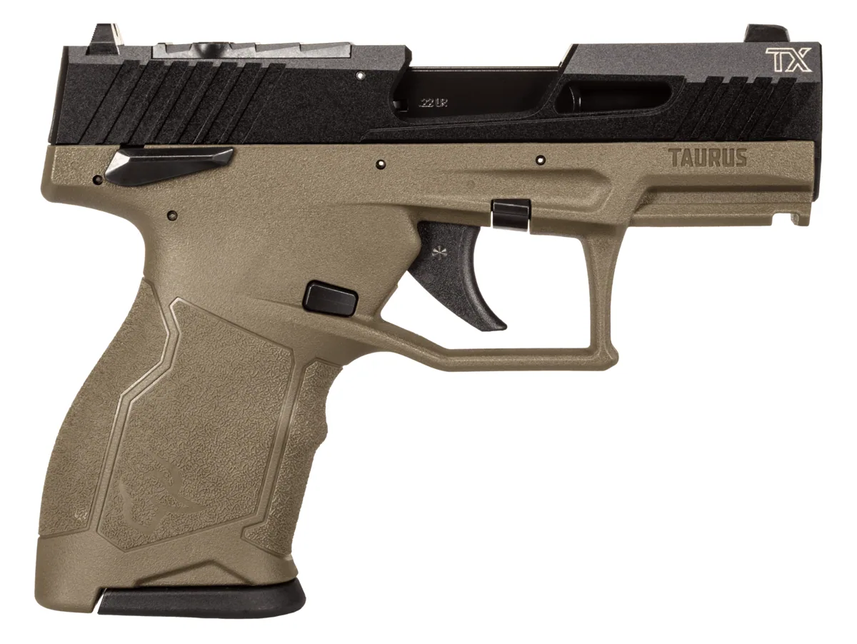 Taurus TX22C .22 LR OD Green/Black, 10 Rounds
